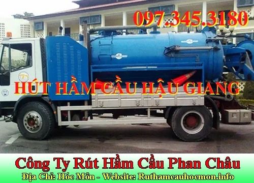 Hút hầm cầu Hậu Giang Phan Châu giá thế nào