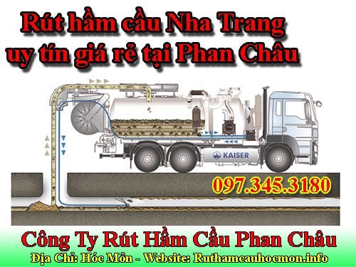 Rút hầm cầu Nha Trang uy tín giá rẻ tại Phan Châu