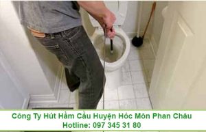 Thông bồn cầu tại cà mau giá 100K bảo hành 6 năm