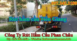 Hút hầm cầu Tiền Giang ưu đãi đến 25% LH 0973453180