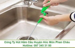 Thông tắc bồn rửa chén bát Long An giá 99K 0973453180