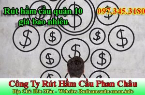Rút hầm cầu quận 10 Phan Châu uy tin giảm 30% BH 5 năm