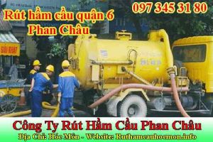 Rút hầm cầu quận 6