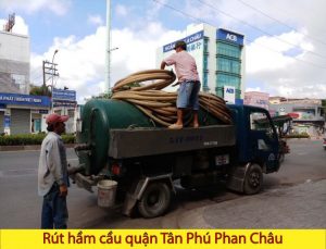 Rút hầm cầu quận Tân Phú