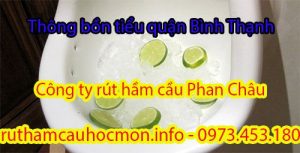 Thông bồn tiểu quận Bình Thạnh Phan Châu uy tín 100%, giá rẻ