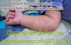 Vệ sinh bồn nước quận 7 nguy cơ tiềm ẩn của việc nước bị nhiễm bẩn