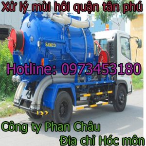Xử lý mùi hôi quận tân phú uy tín, giá rẻ BH 5 năm