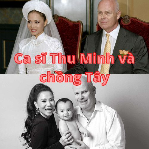 Ca sĩ Thu Minh và chồng