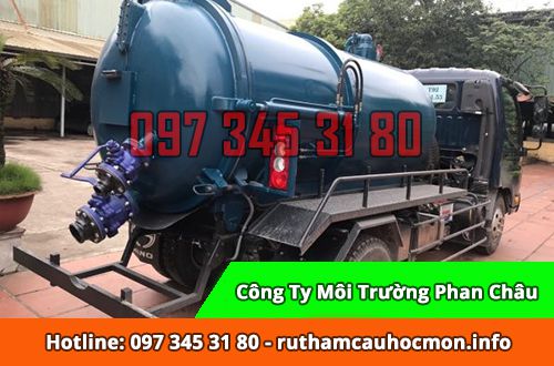 Rút hầm cầu ở Bù Đăng Phan Châu uy tín giá rẻ ưu đãi BH 2 năm