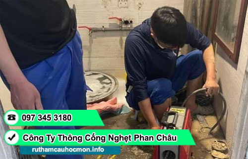 Thông cống nghẹt xã Đông Thạnh