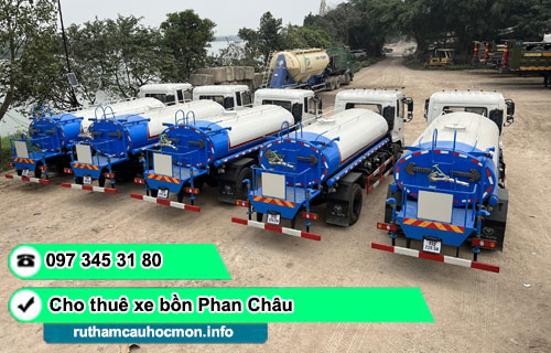 cho thuê giấy tờ xe bồn chở nước rửa đường, tưới cây