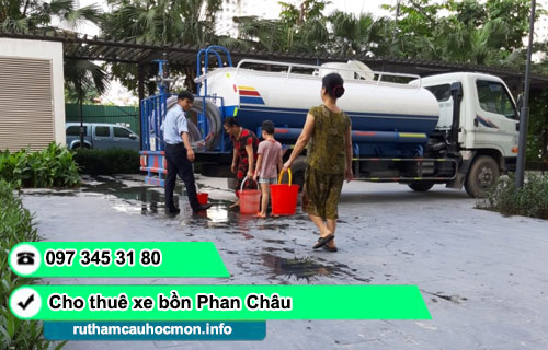 Cho thuê xe bồn chở nước sạch TP.HCM